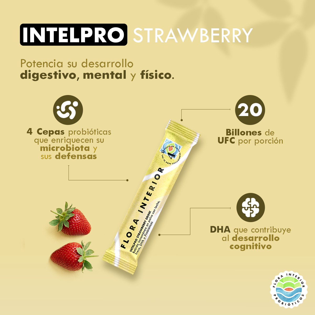 PROBIÓTICO INTELPRO STRAWBERRY - Gallery 4