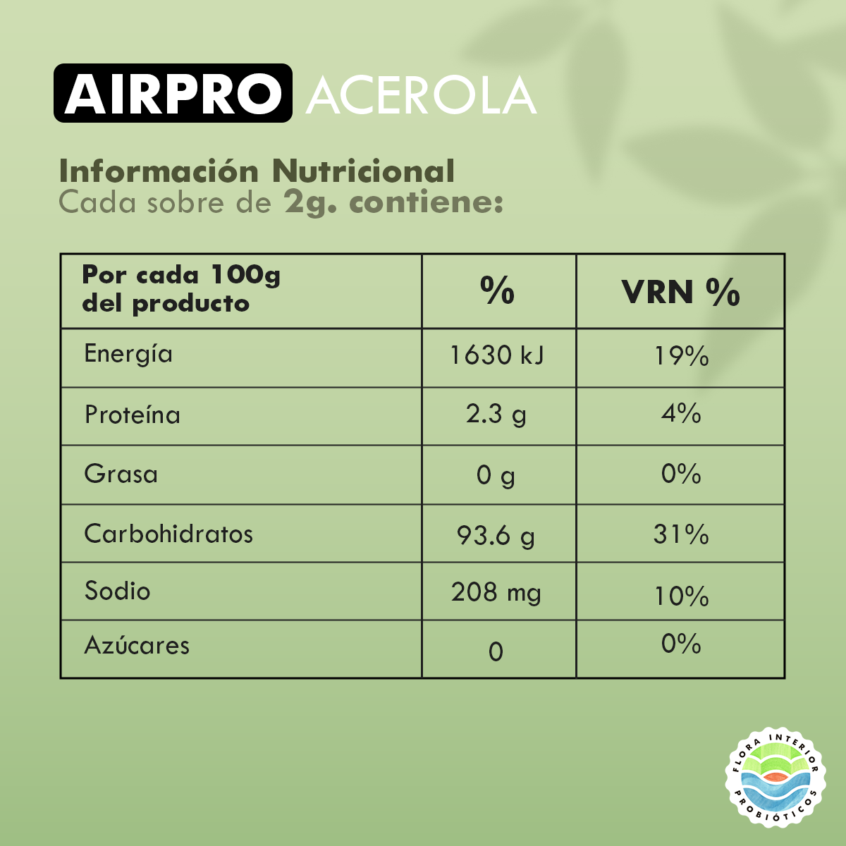 PROBIÓTICO AIRPRO ACEROLA DRINK - Gallery 6