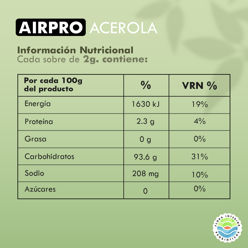 PROBIÓTICO AIRPRO ACEROLA DRINK - Image 6
