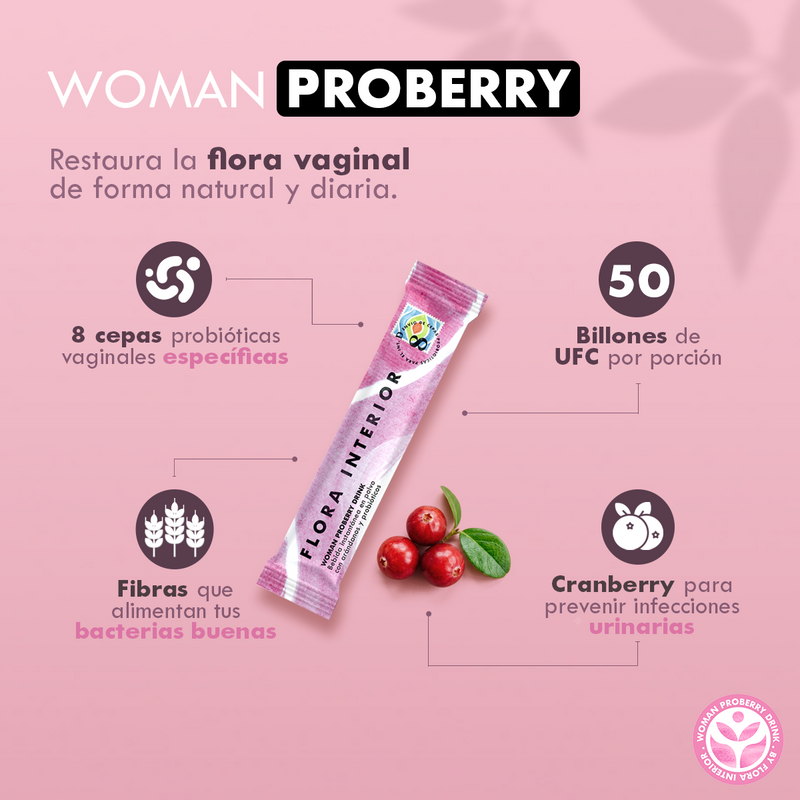 PROBIÓTICO WOMAN PROBERRY (30 SOBRES) - Image 4