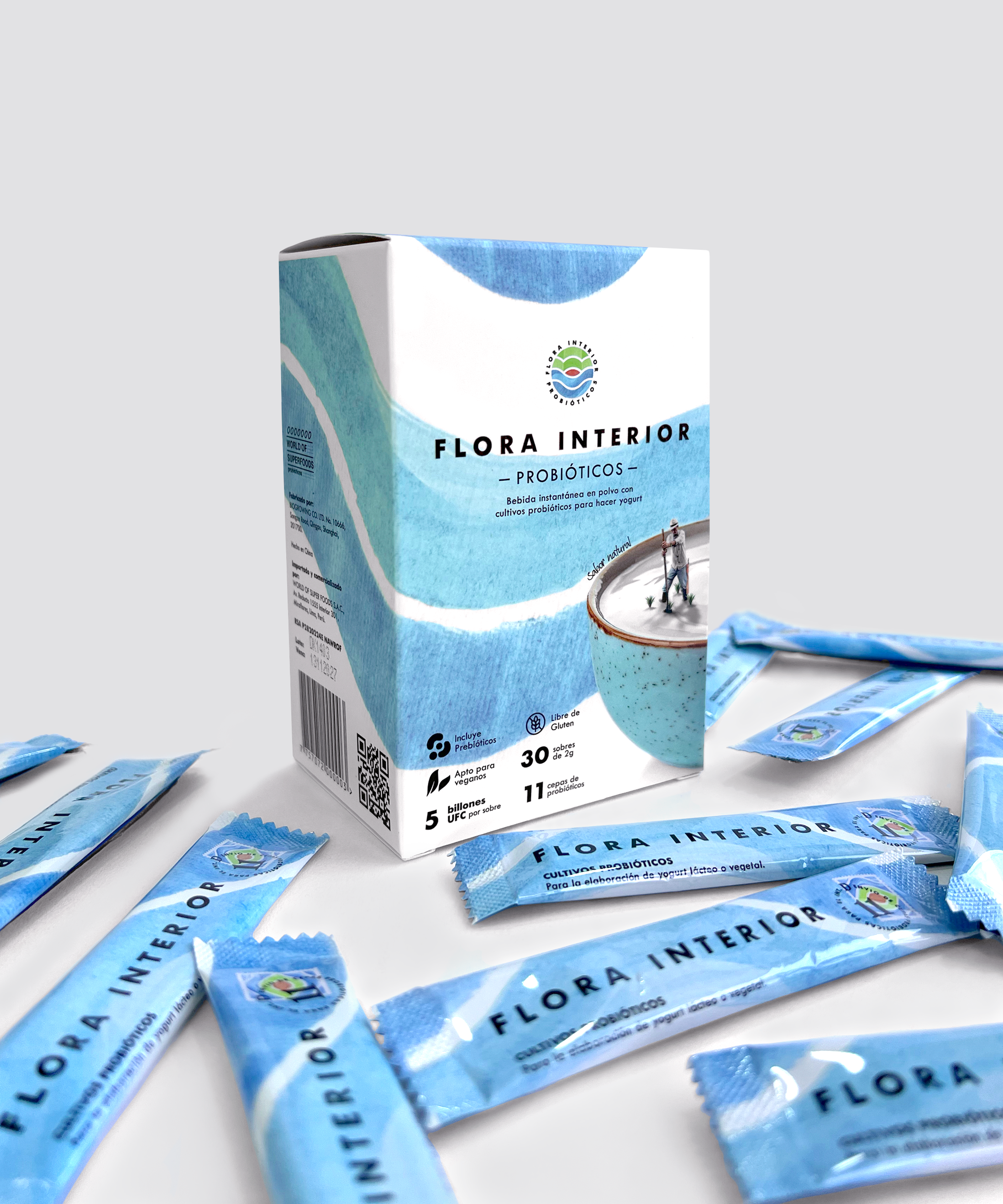 PROBIÓTICO 11 CEPAS - CAJA DE 30 SOBRES